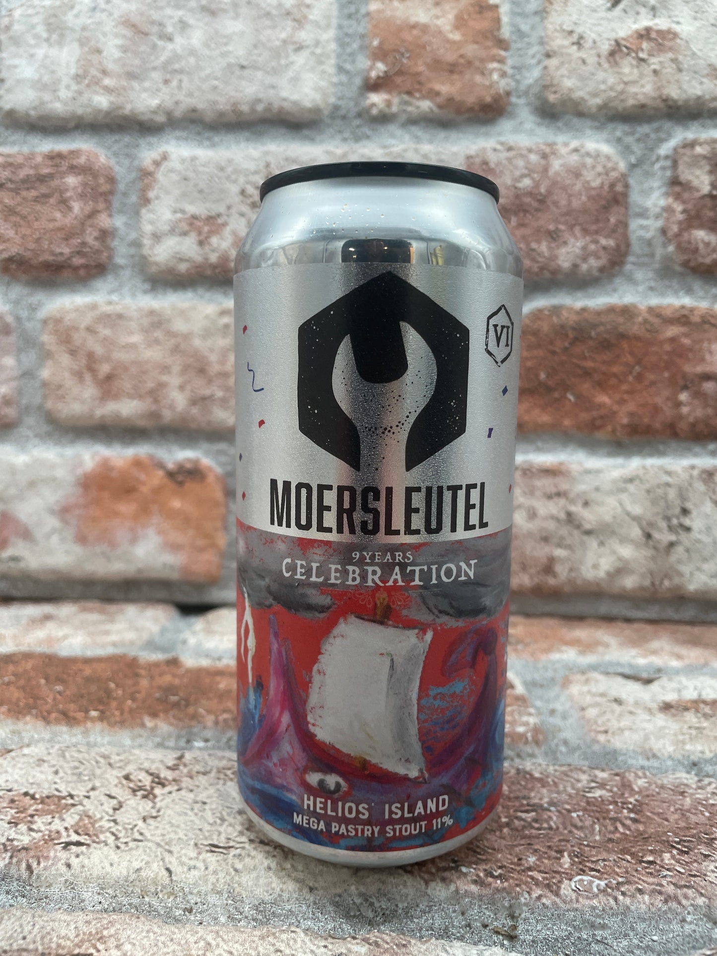 Moersleutel 9 years: Helios Island Mega Pastry Stout Stout - 44 CL