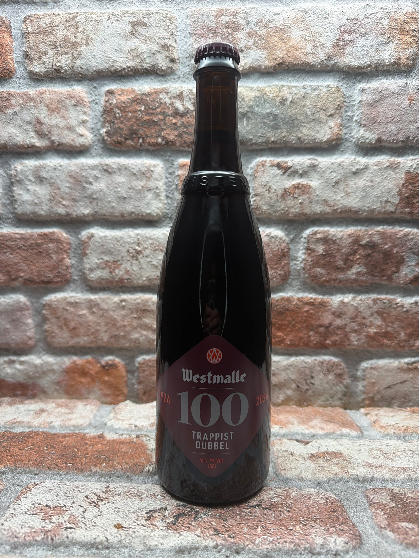 Brouwerij der Trappisten van Westmalle Trappist Dubbel 100 Jaar- 75 CL