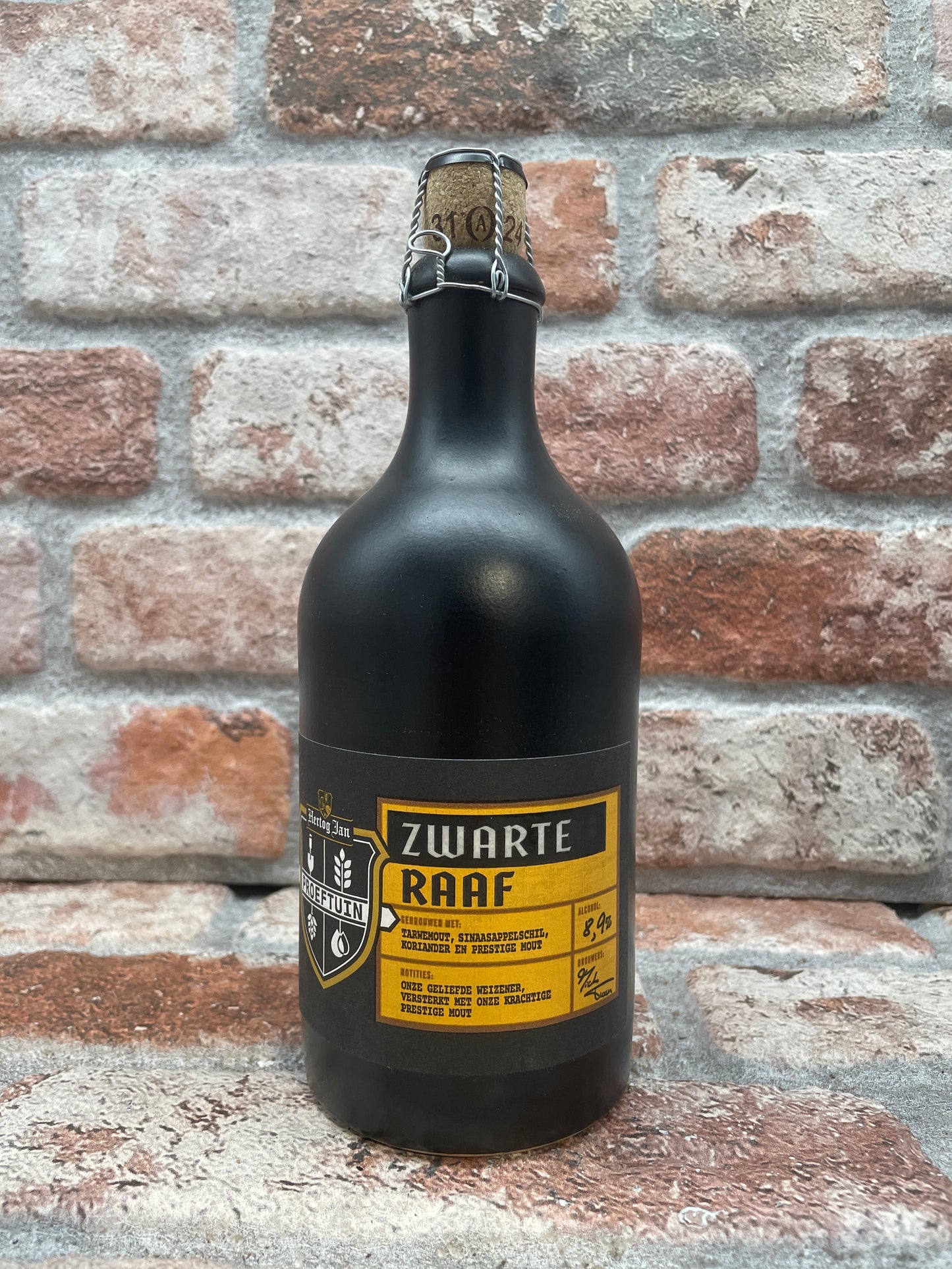 Hertog Jan Proeftuin #12: Zwarte Raaf Weizen - 50 CL