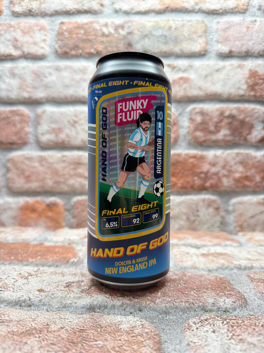 Funky Fluid Hand of God (Final Eight - Argentina) IPA - 50 CL