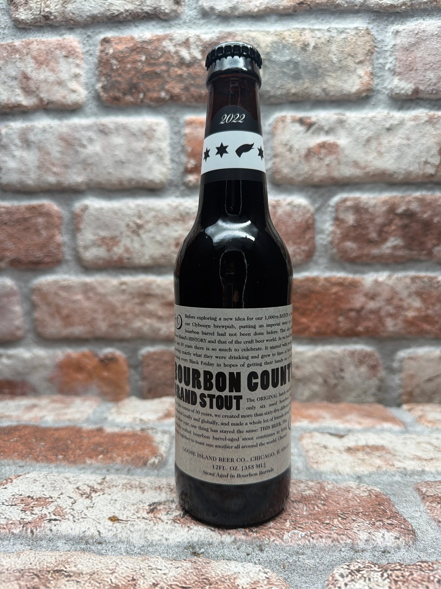 Goose Island Bourbon County Brand Stout (Heaven Hill Barrels) 2022 Stout - 35 CL