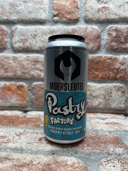 Moersleutel Pastry Factory: Golden Syrup Bacon Pancakes Stout - 44 CL