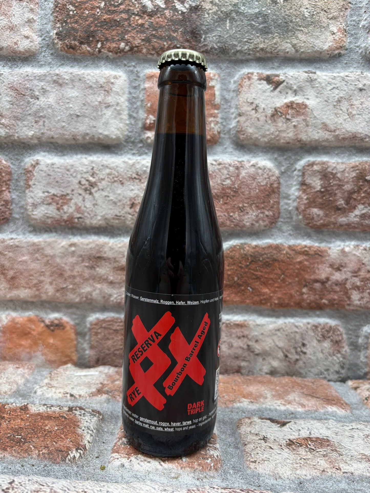 Struise Brouwers XXX Rye Triple Reserva Bourbon BA 2022 Quadrupel - 33 CL