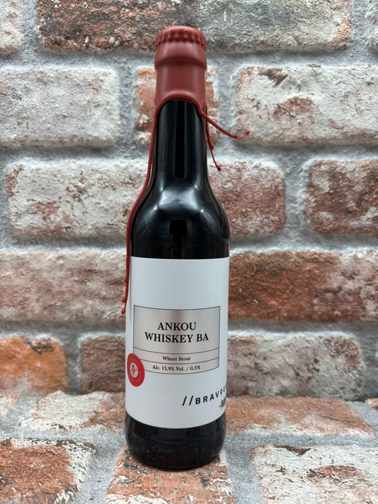 Pühaste Ankou Whiskey BA collab Braboure (Silver Series) Stout - 33 CL - House of Beers Uden