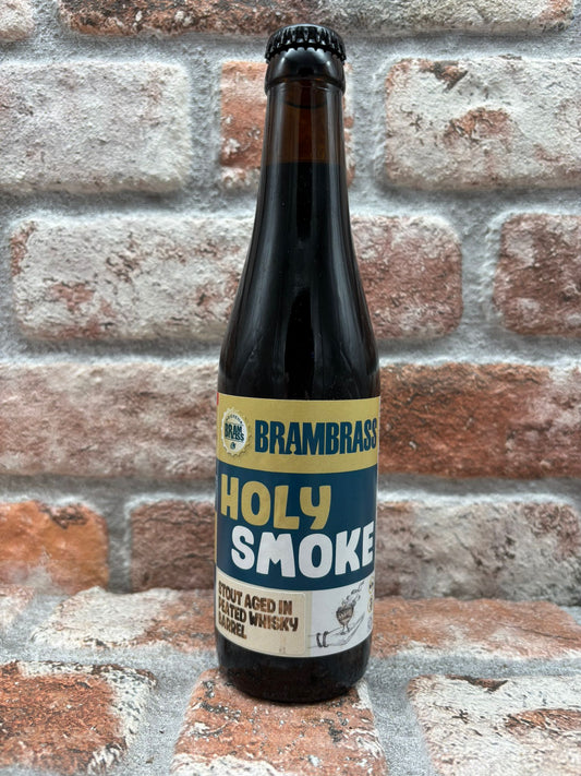 BramBrass Holy Smoke BA Stout - 33 CL - House of Beers Uden