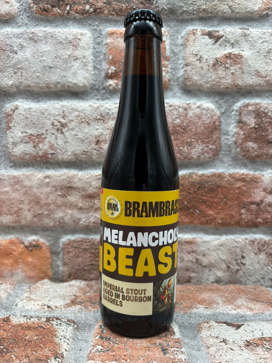 BramBrass Melancholy Beast - Imperial Stout Bourbon BA Stout - 33 CL - House of Beers Uden