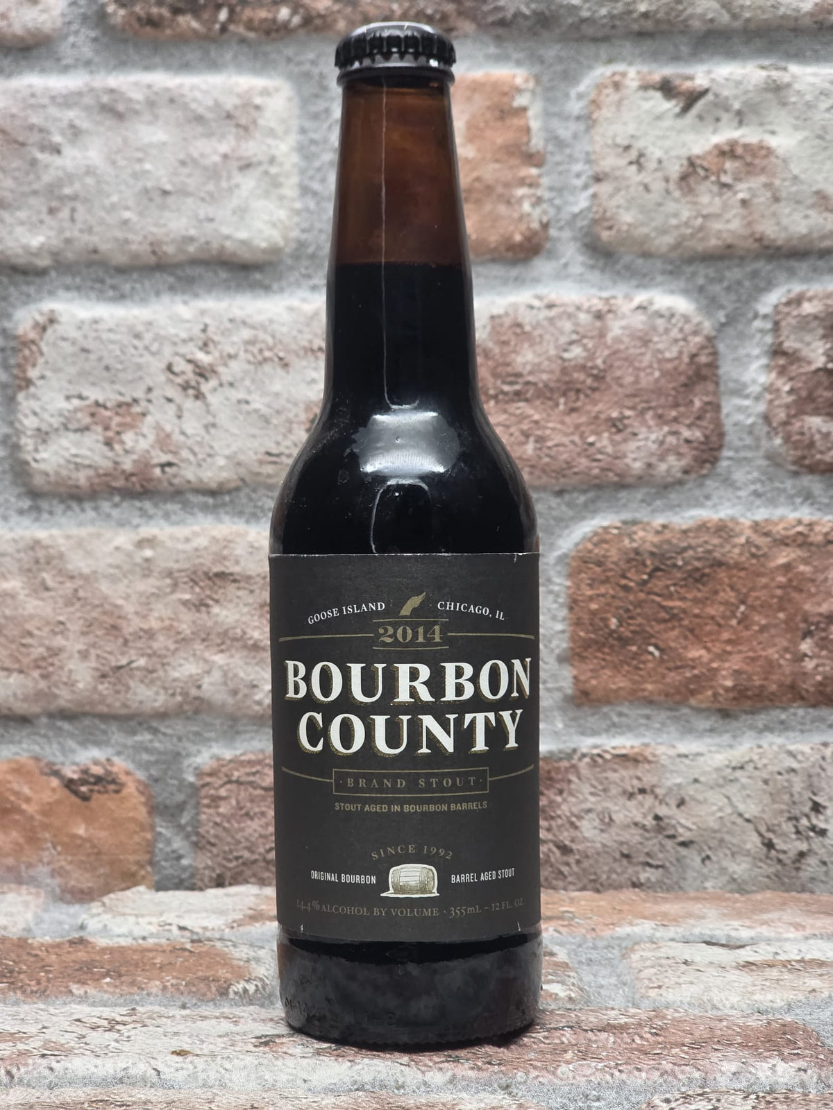 Goose Island Beer Co. Bourbon County Brand Stout (2014) 14.4% - 35 CL