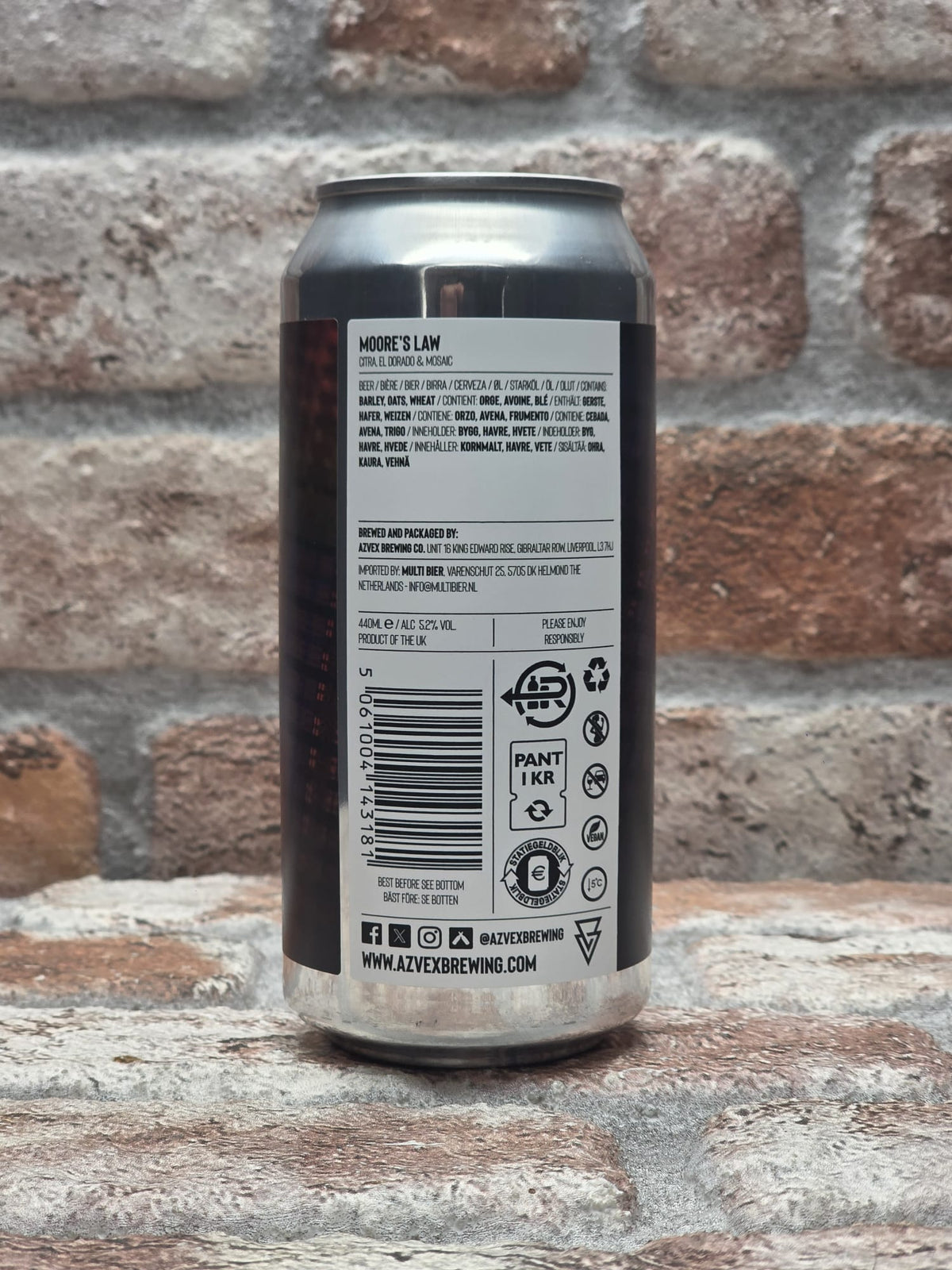 Azvex Brewing Company Moore’s Law Ale - 44 CL