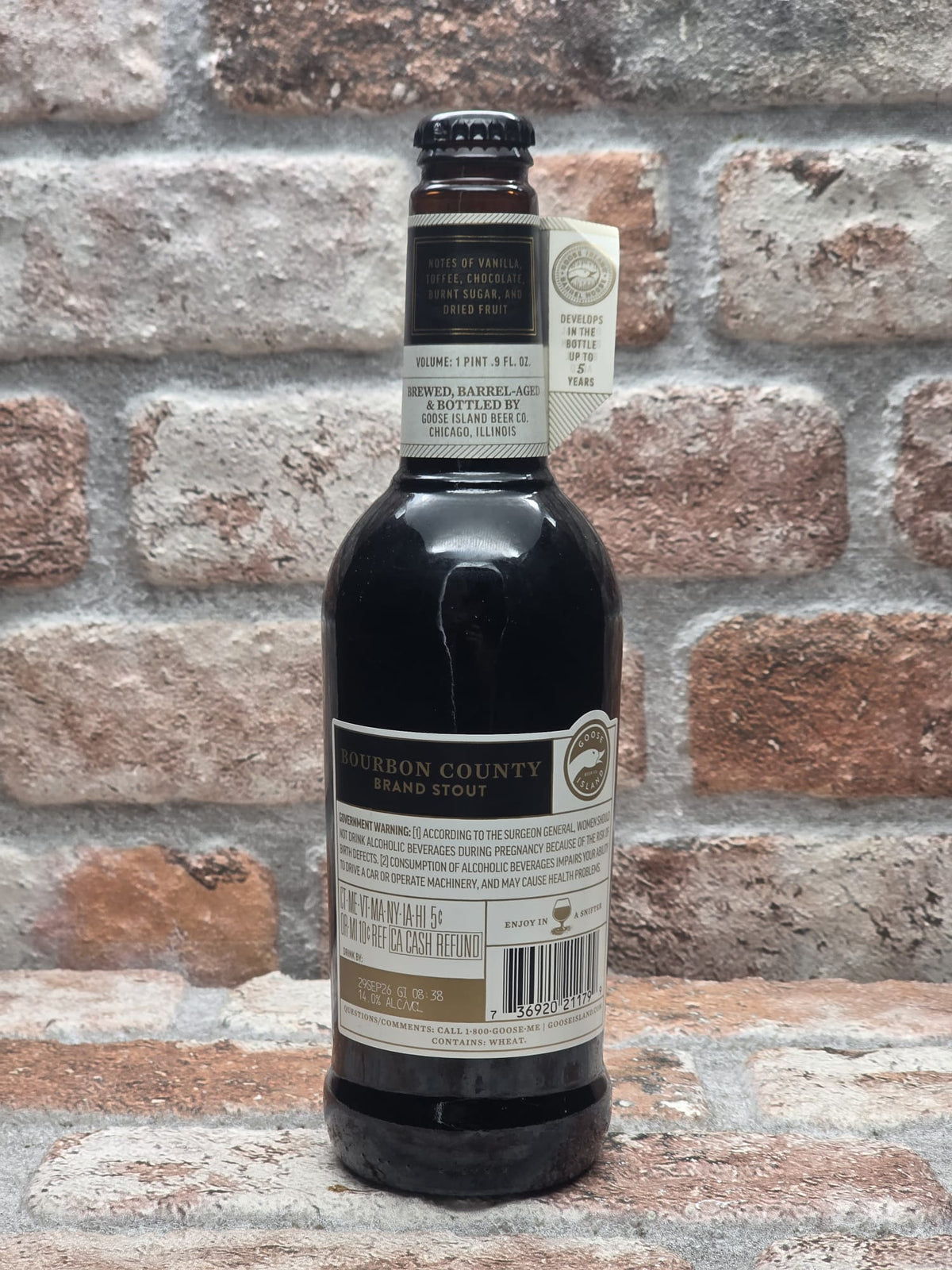 Goose Island Beer Co. Bourbon County Brand Stout (2021) 14.0% - 47.3 CL (1 pint)
