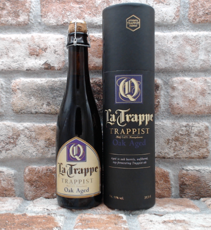 La Trappe Quadrupel Oak Aged Batch 45 - Met koker 2022 - 37.5 CL