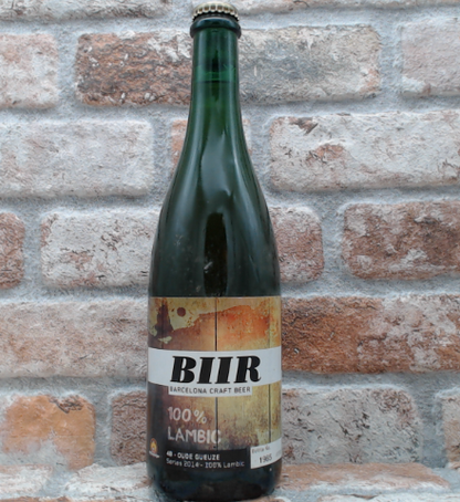 BIIR Barcelona Craft Beer 100% Lambic Oude geuze 2014 Lambiek/Geuze - 75 CL