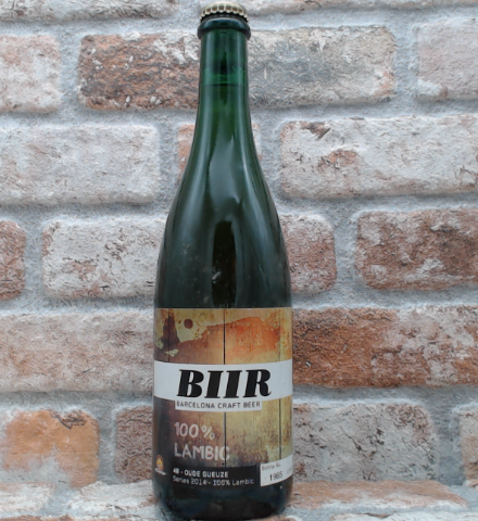 BIIR Barcelona Craft Beer 100% Lambic Oude geuze 2014 - 75 CL