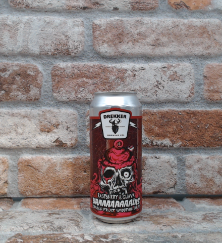 Drekker Braaaaaaaains-Raspberry & Guave Sour - 47.3 CL (1 pint)