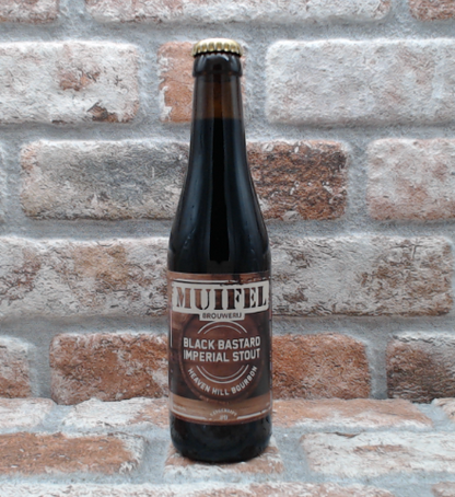 Muifel Brouwerij Black Bastard Imperial Stout Heaven Hill Bourbon 2022 - 33 CL