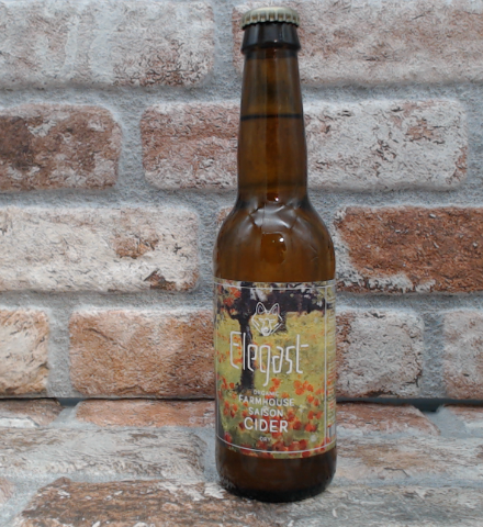 Elegast Organic Farmhouse Saison Cider - 33 CL