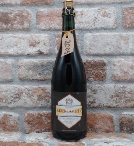 De Oude Cam Kriek-Lambiek 2009 Lambiek/Geuze - 75 CL