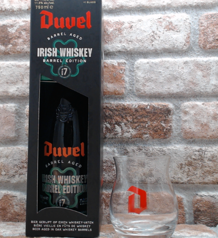 Duvel Barrel Aged Badge #7 Irish Whiskey inkl. Glas – 75 CL