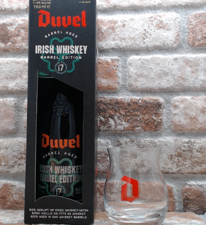 Duvel Barrel Aged Badge #7 Irish Whiskey incl. Glas - 75 CL