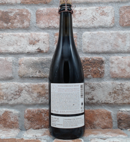 3 Fonteinen Schaarbeekse Kriek no. 89 seizoen 18/19 2019 Lambiek/Geuze - 75 CL