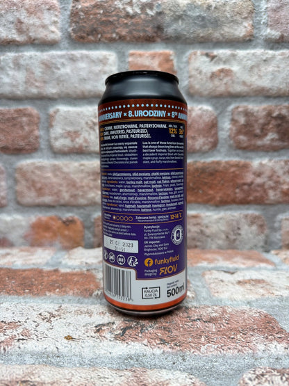 Funky Fluid Royal Cookie: Monolith — achterkant