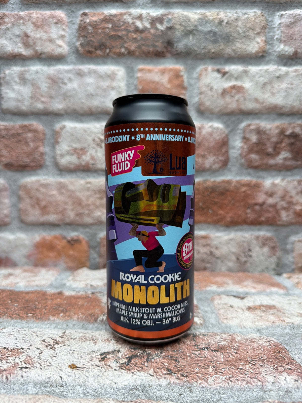 Funky Fluid Royal Cookie: Monolith