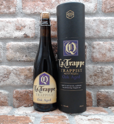 La Trappe Quadrupel Oak Aged Batch 39 – Mit Tube 2020 – 37,5 CL