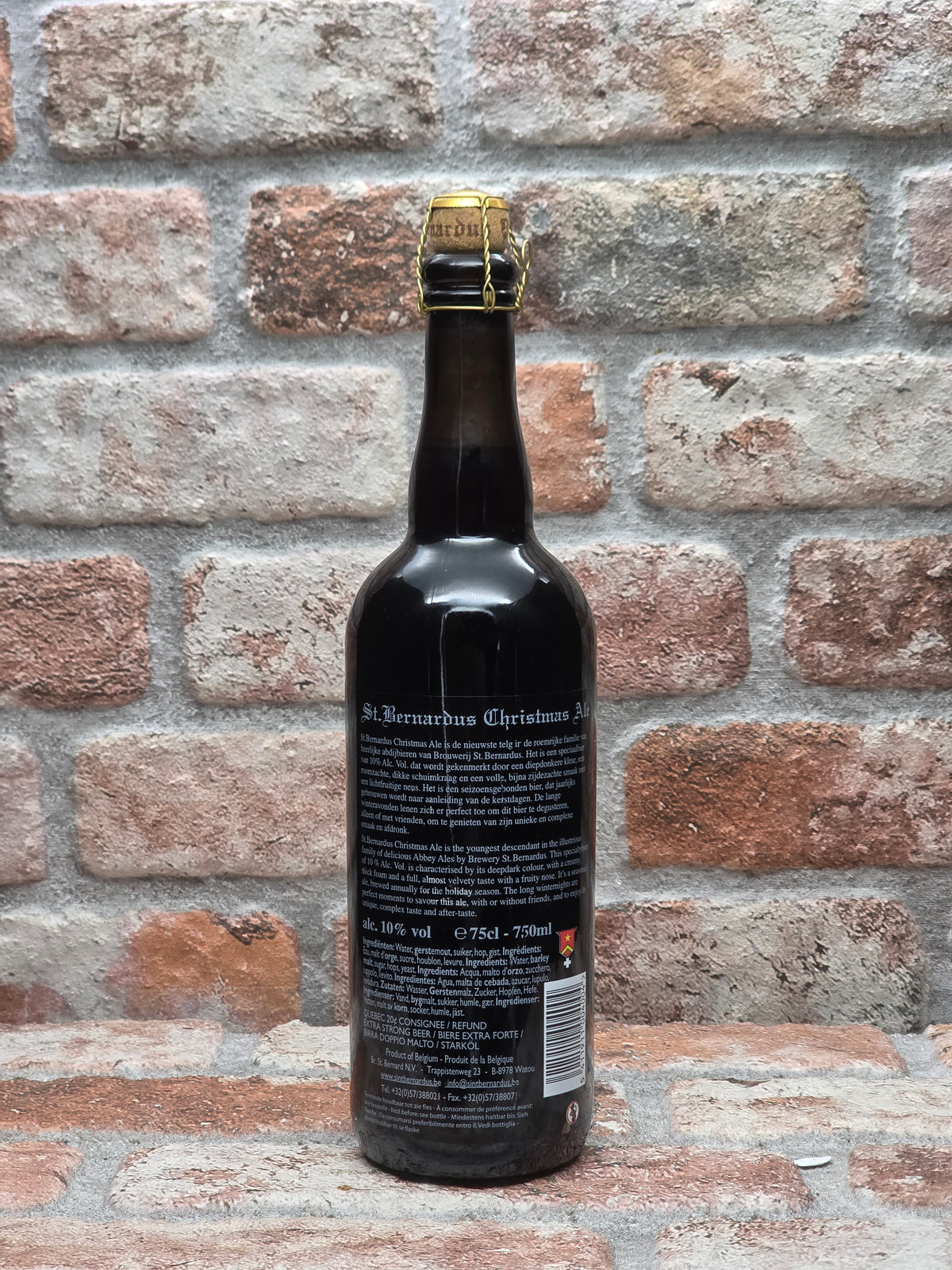 Brouwerij St.Bernardus Christmas Ale (2017) - 75 CL