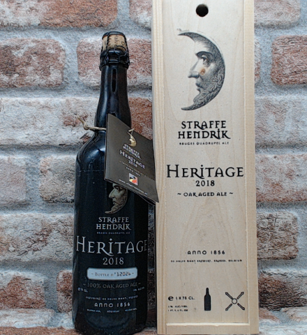 Straffe Hendrik Heritage - met kistje 2018 - 75 CL