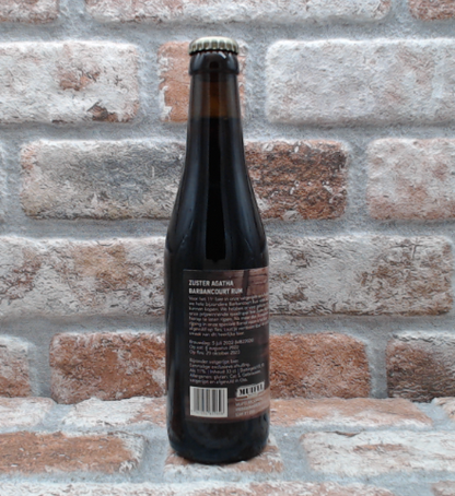 Muifel Brouwerij Zuster Agatha Barbancourt Rum 2022 Quadrupel - 33 CL