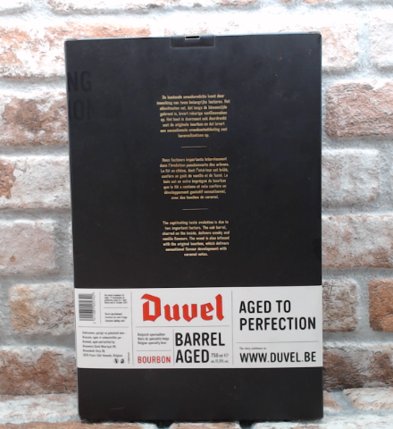 Duvel Barrel Aged Badge #4 Bourbon incl. Glas Tripel - 75 CL