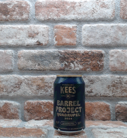 Brauerei Kees Barrel Project Quadrupel 2024 - 33 CL