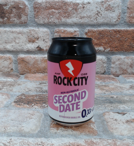Rock City Non-Alcoholic Second Date IPA - 33 CL