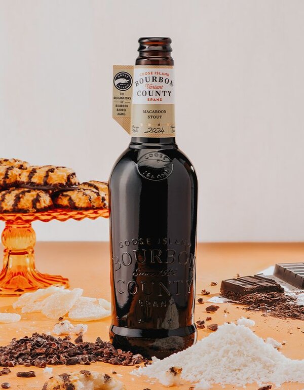 Goose Island Bourbon County 2024 Macaroon Stout - 47.3 CL (1 pint)