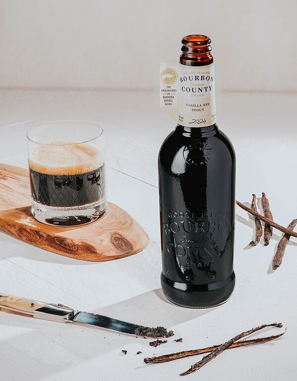 Goose Island Bourbon County 2024 Vanilla Rye Stout - 47.3 CL (1 pint)