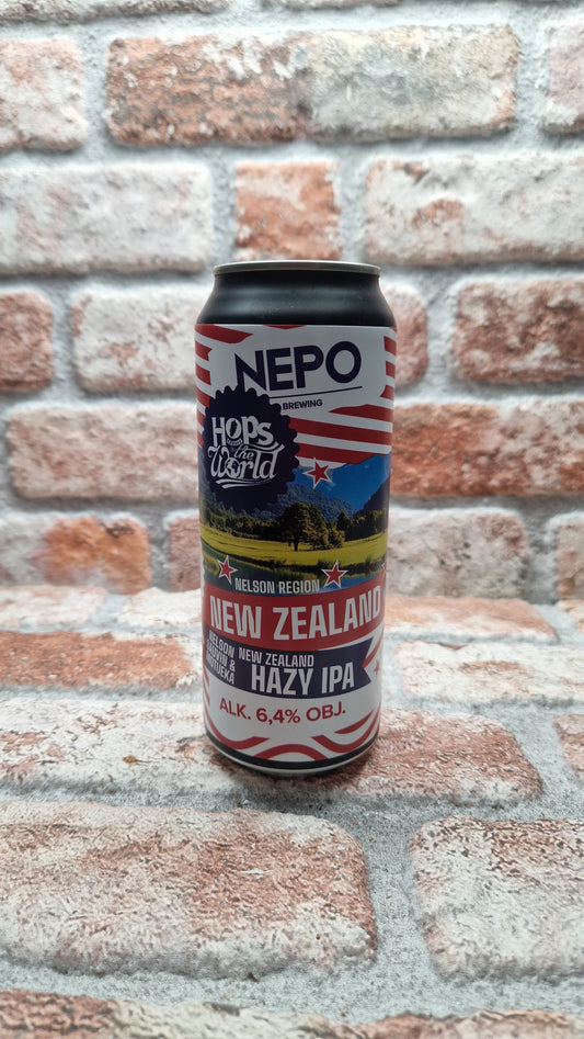 Nepo  Hops Around the World - New Zealand - Nectaron, Nelson Sauvin, Rakau IPA - 50 CL