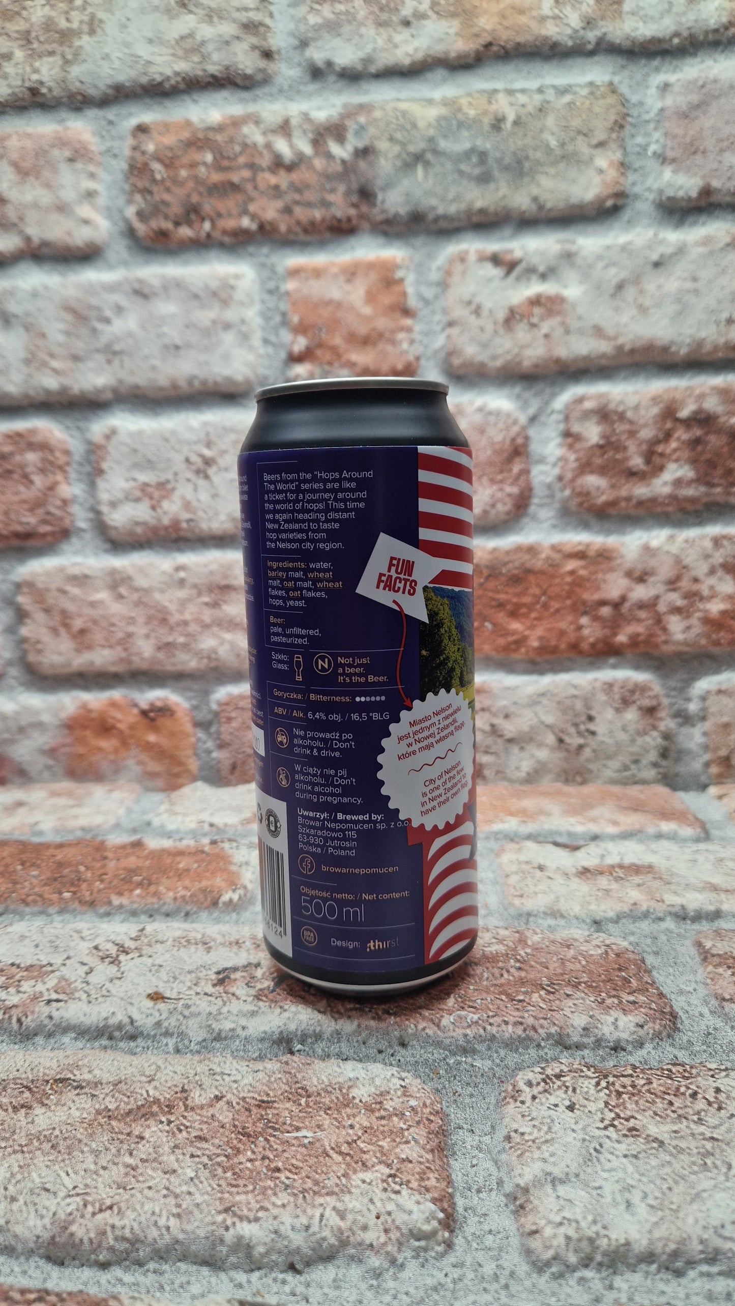 Nepo  Hops Around the World - New Zealand - Nectaron, Nelson Sauvin, Rakau IPA - 50 CL