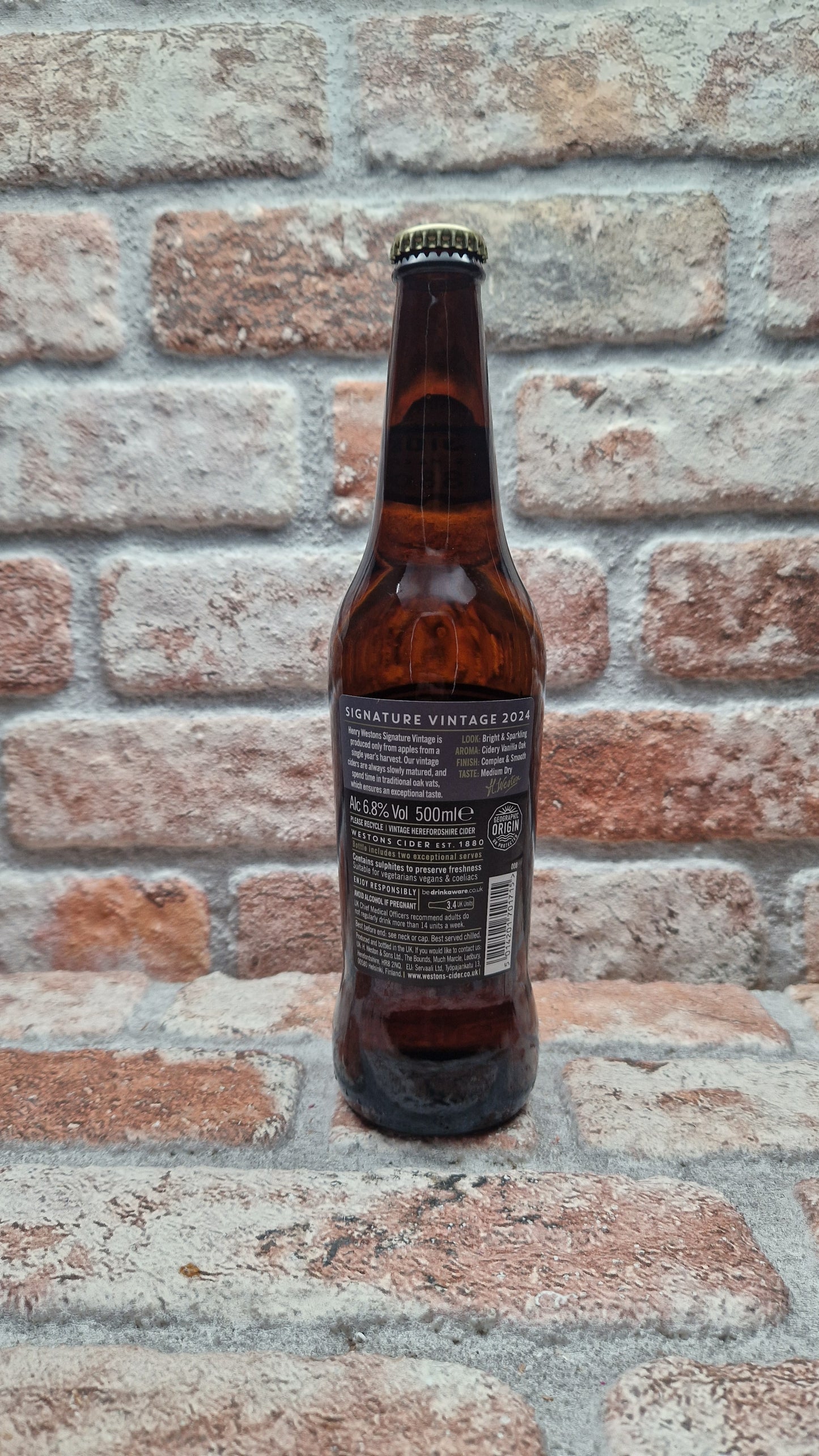 Henry Westons Signature Vintage 2024 Cider - 50 CL