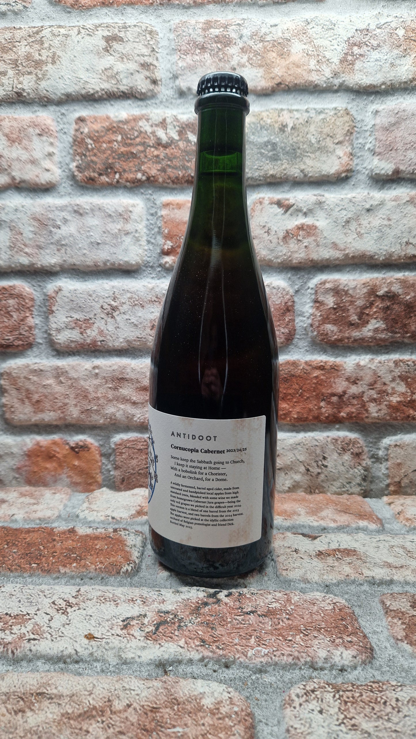 Antidoot Cornucopia Cabernet 2023-2025 Cider - 75 CL