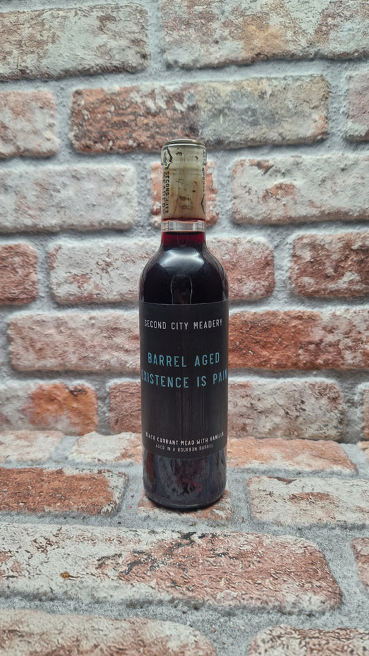 Second City Meadery Barrel Aged Existence Is Pain Medebier - 37.5 CL