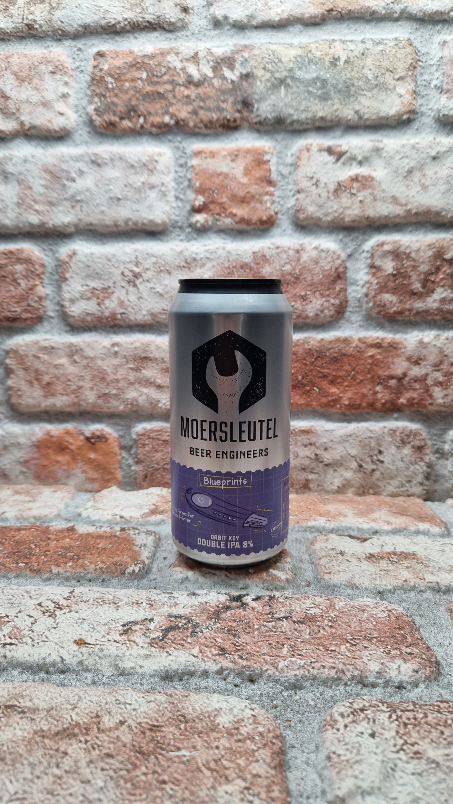 Moersleutel Craft Brewery Blueprints: Orbit Key IPA - 44 CL